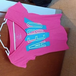 Size L Aeropostale pink t